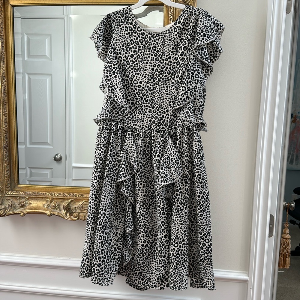 BCBG Girls animal print dress, Size 16